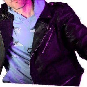 Men’s Faux Leather Jacket